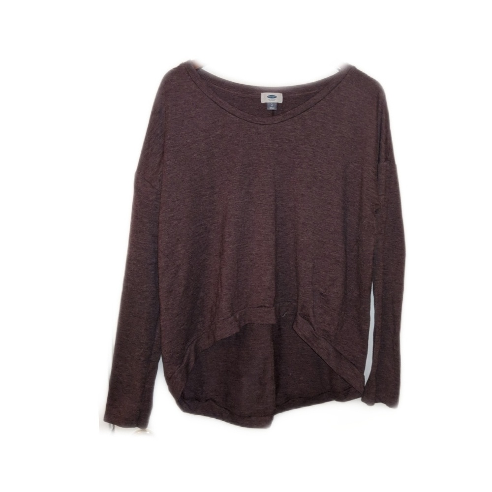 🍁Perfect Maroon Fall High Low Shirt Long Sleeve🍁